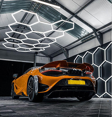 11 Hexagon LED Grid