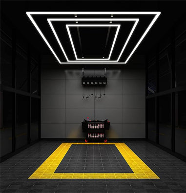 3 Large Rectangle LED Grid