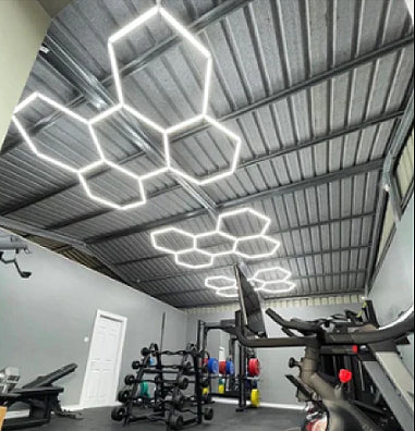 5 Hexagon LED Grid