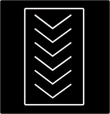 6 Arrows LED Grid + Boarder