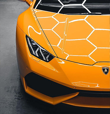 11 Hexagon LED Grid
