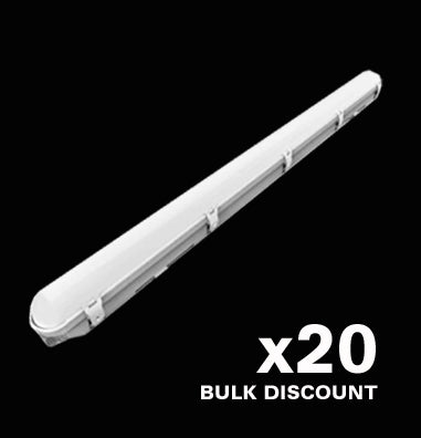Tri Proof 25w 4ft LED Batten IP65 x 20